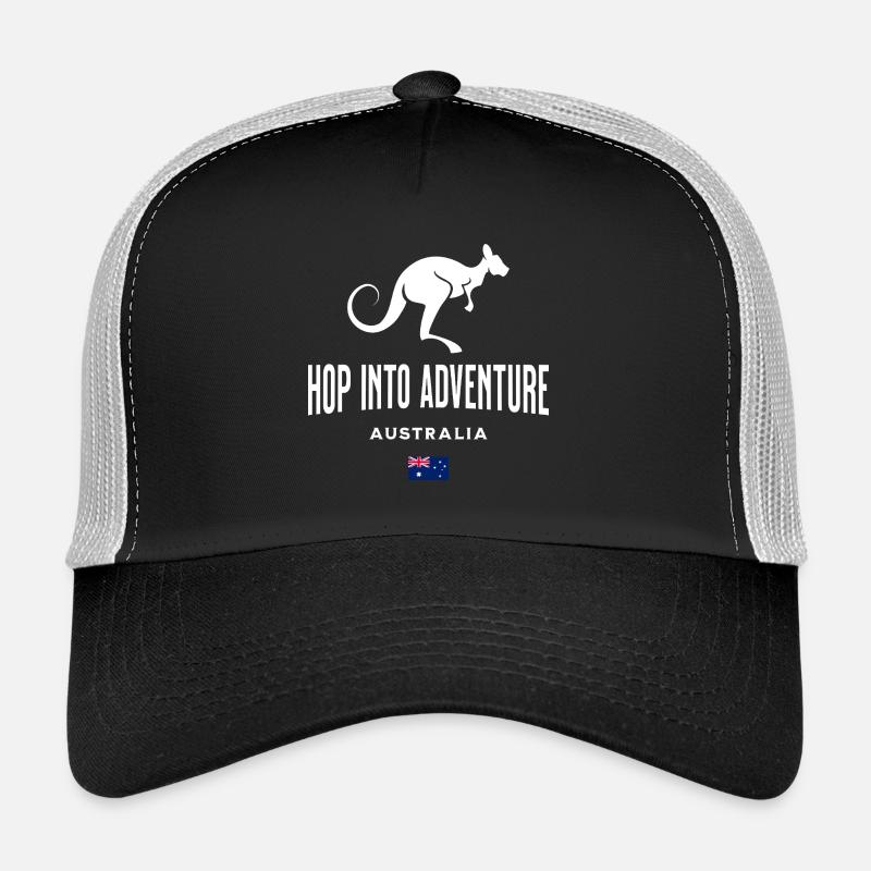 Australia - Trucker Cap - black/stone grey