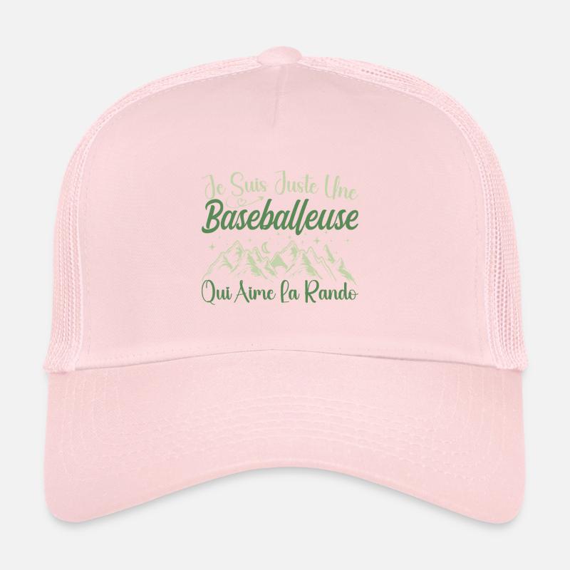Baseballeuse aventurier passionnée de Randonnée Casquette trucker 