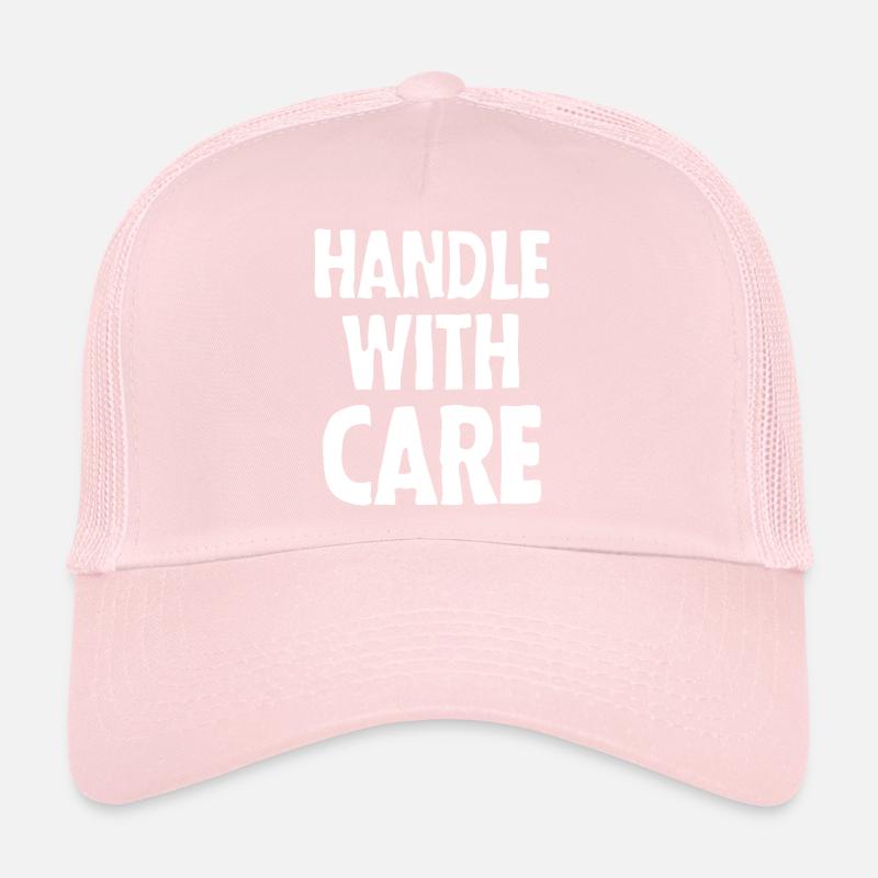 Handle with care (dark) Trucker Cap