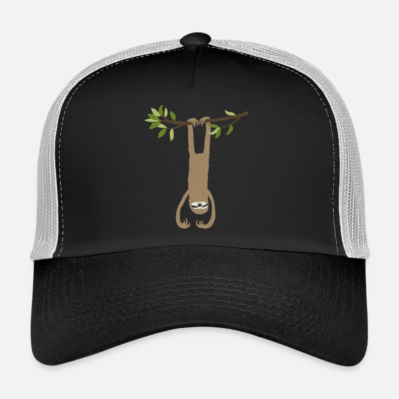 Faultier - Trucker Cap - Schwarz/Steingrau