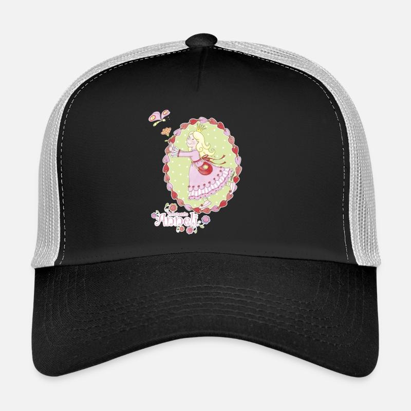 Anneli_09 - Trucker Cap - Schwarz/Steingrau