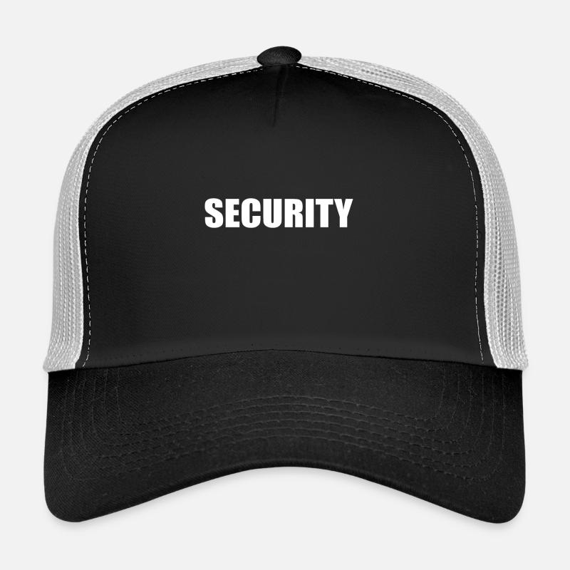 Sécurité Sécurité Service de sécurité Service Party Casquette trucker 