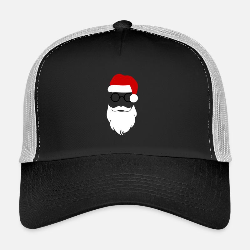 Hipster Père Noël Casquette trucker 