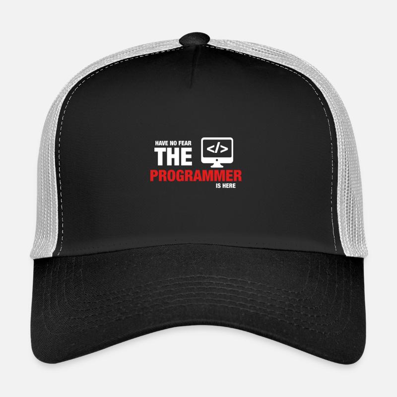 Avez-No Fear The Programmer Is Here Casquette trucker 