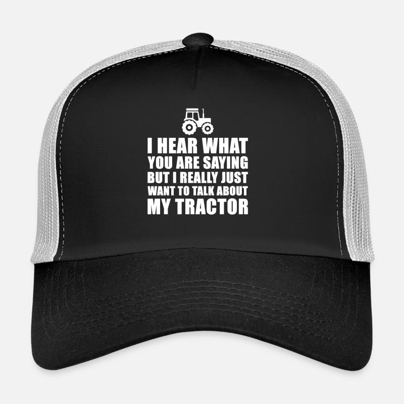 Original Gift For Tractor Fan Trucker Cap