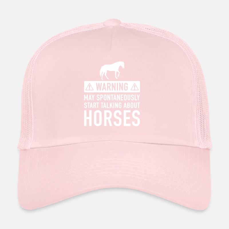 Idée drôle Cheval cadeau Casquette trucker 