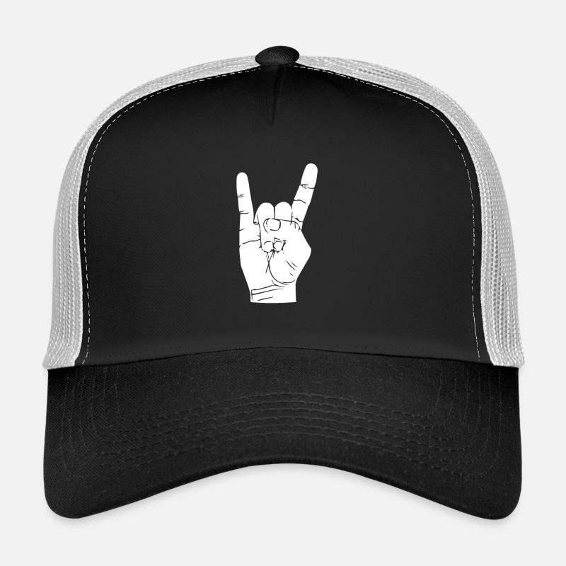 Jupe - Casquette trucker  - noir/gris pierre