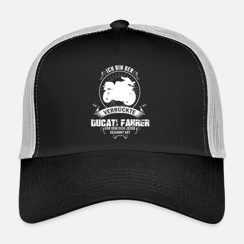 Verrueckter Ducatifahrer Trucker Cap