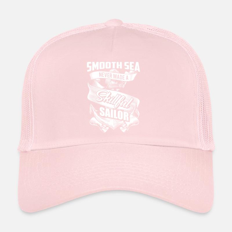 Smooth Sea - Skillful Sailor - EN Casquette trucker 