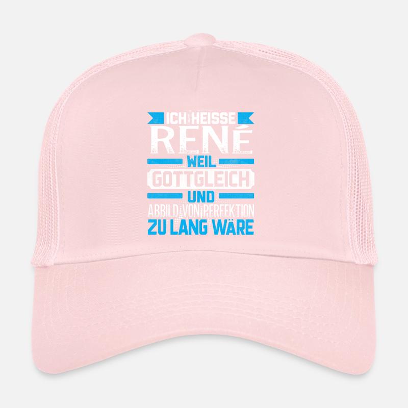 RENE - Gottgleich Geschenk Trucker Cap