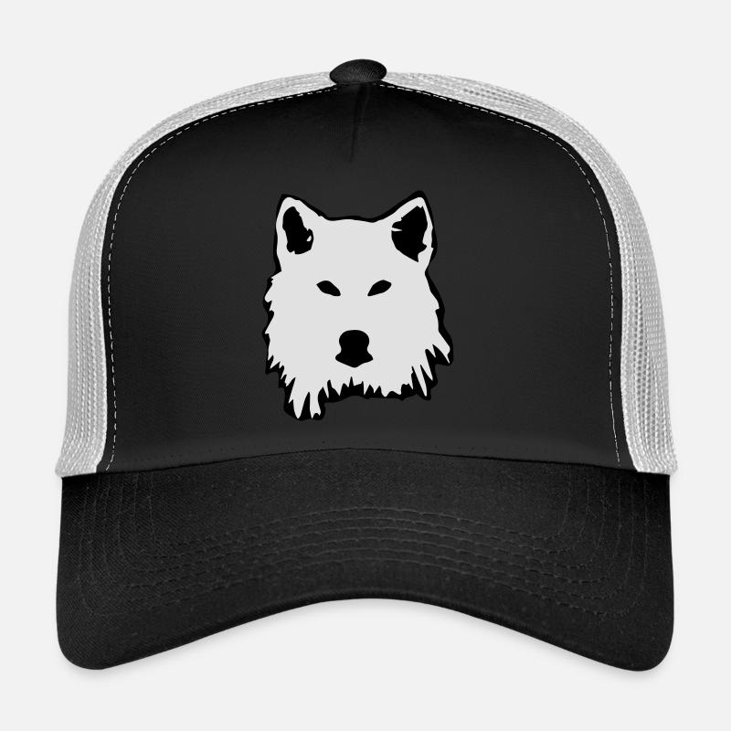 wolf - Trucker Cap - Schwarz/Steingrau