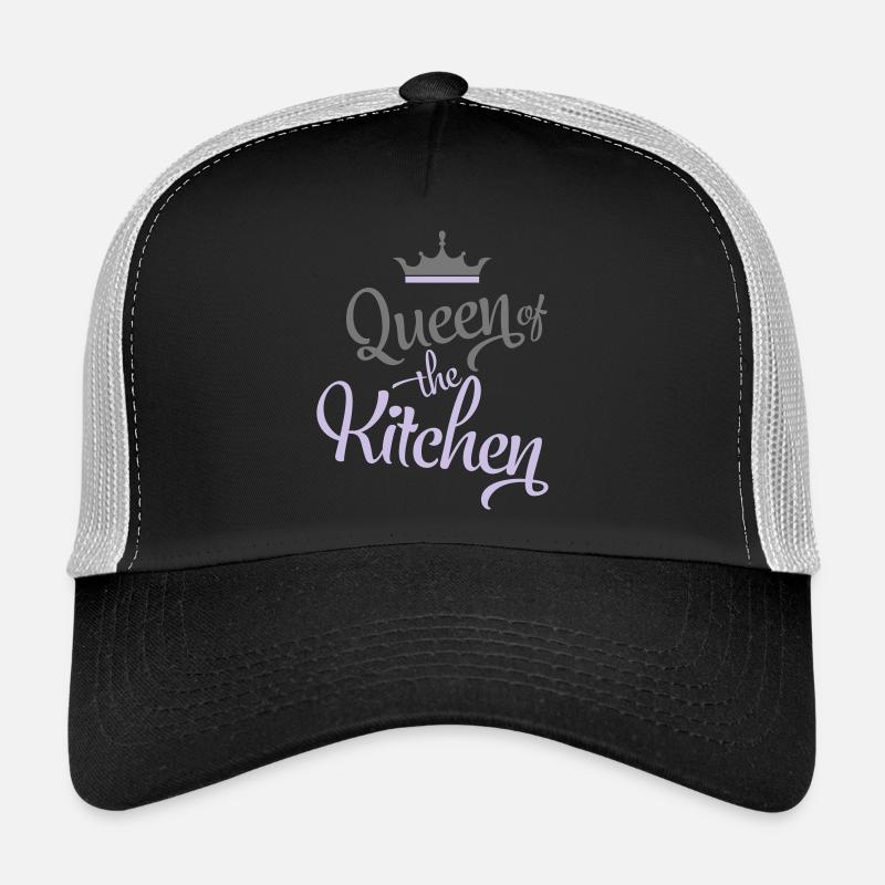 Kochen - Trucker Cap - Schwarz/Steingrau