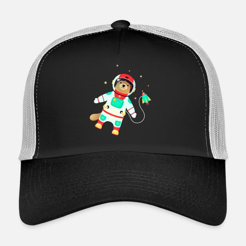 Otter Cosmonaut Suit - Otter Space Trucker Cap