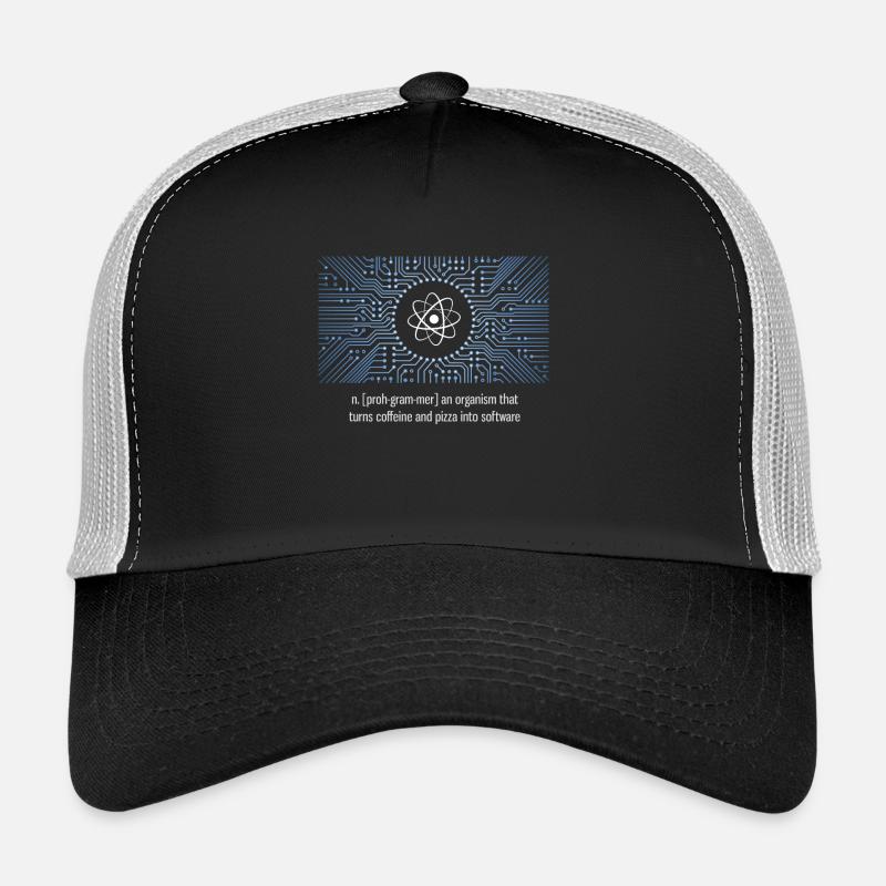 nerd programmierer urknall platine CPU pc code LOL Trucker Cap