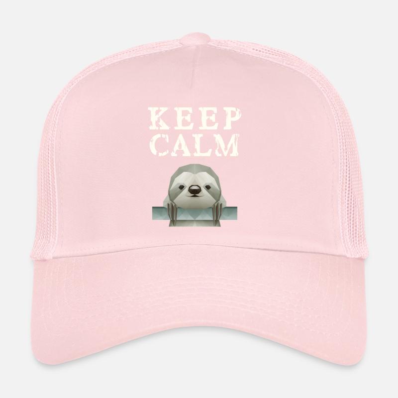 Keep Calm Faultier Trucker Cap