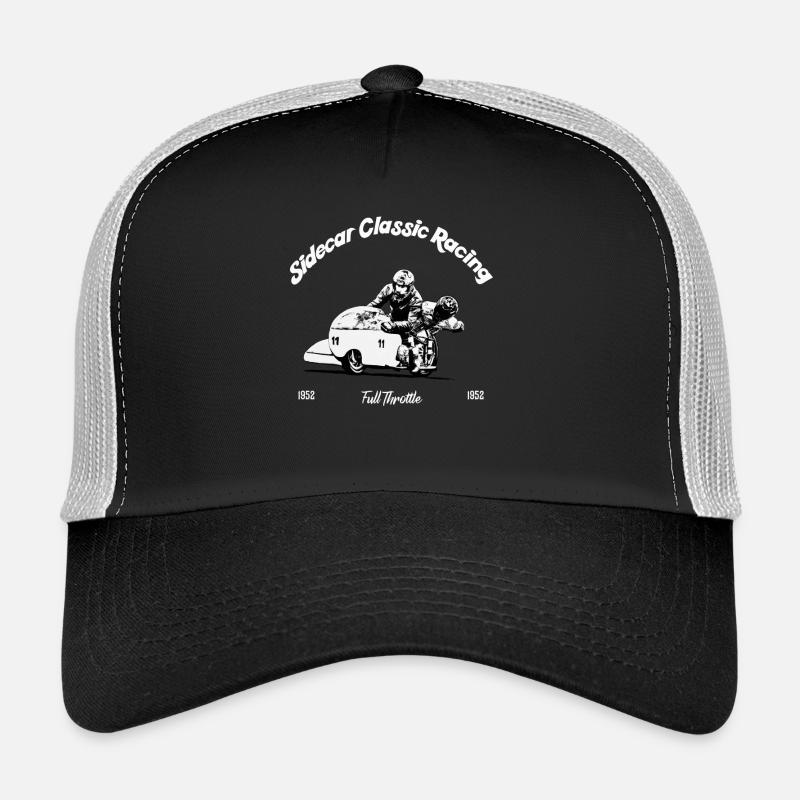 Sidecar Classic Racing - Trucker Cap - Schwarz/Steingrau