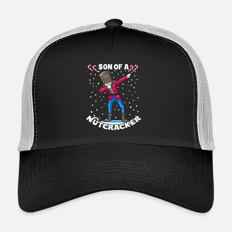 Dabbing Nutcracker Christmas gift DAB - Trucker Cap - black/stone grey