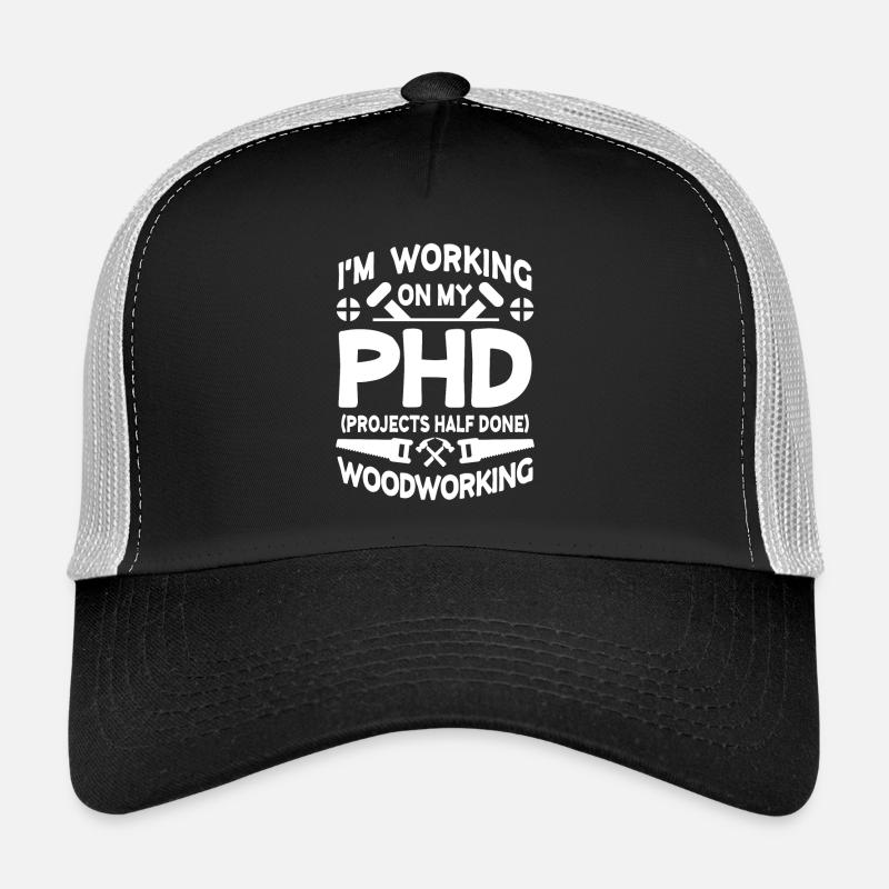 I'm working on PHD Projects half done Woodworking - Cappellino sportivo - nero/antracite