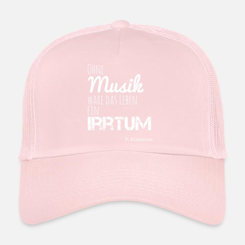 Without music, life would be a mistake Trucker Cap