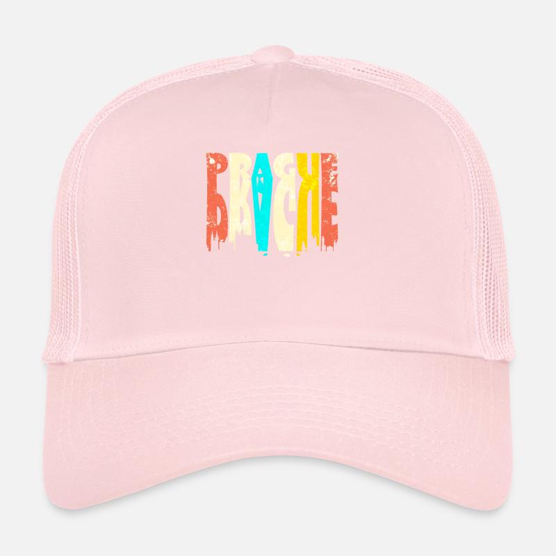 Prague Prague Casquette trucker 