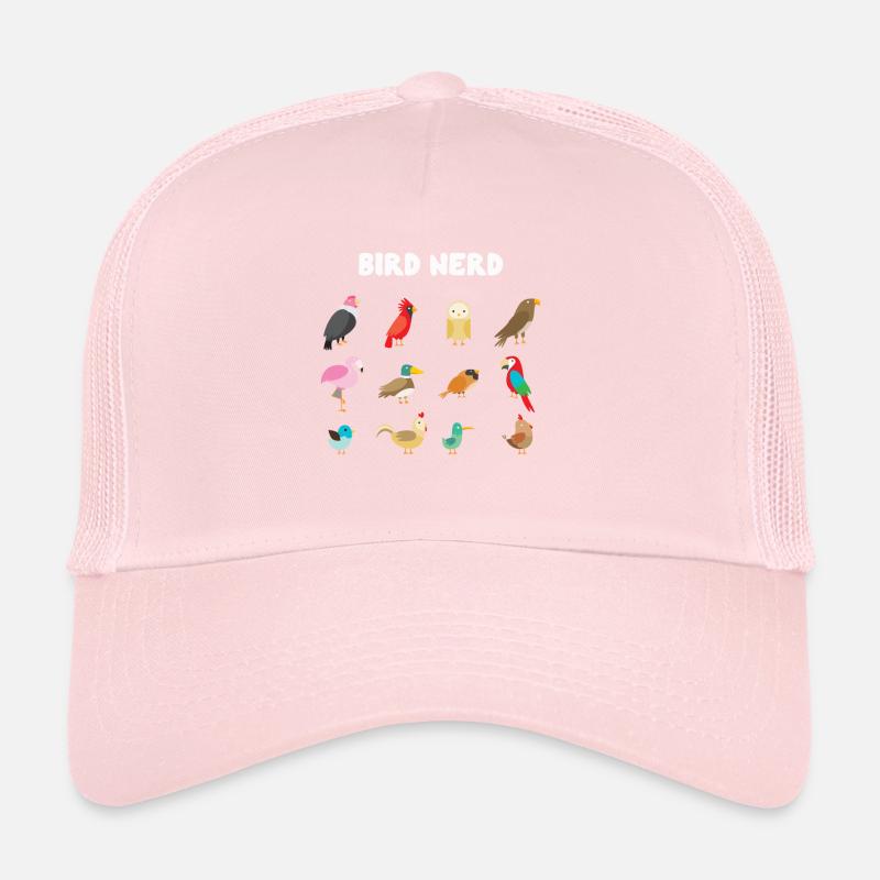 Nerd des oiseaux Casquette trucker 