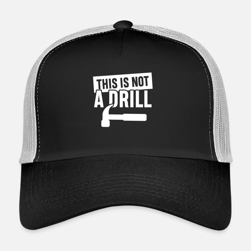 This is not a Drill tool kit worker mechanic Casquette trucker 