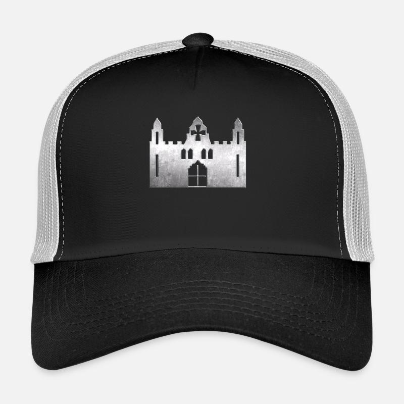 monastery - Trucker Cap - black/stone grey