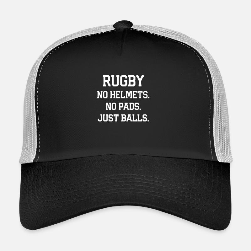 Rugby - Trucker Cap - Schwarz/Steingrau
