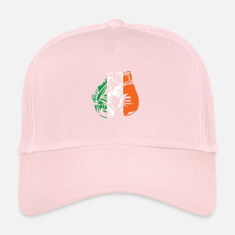 Boxe Drapeau irlandais Casquette trucker 