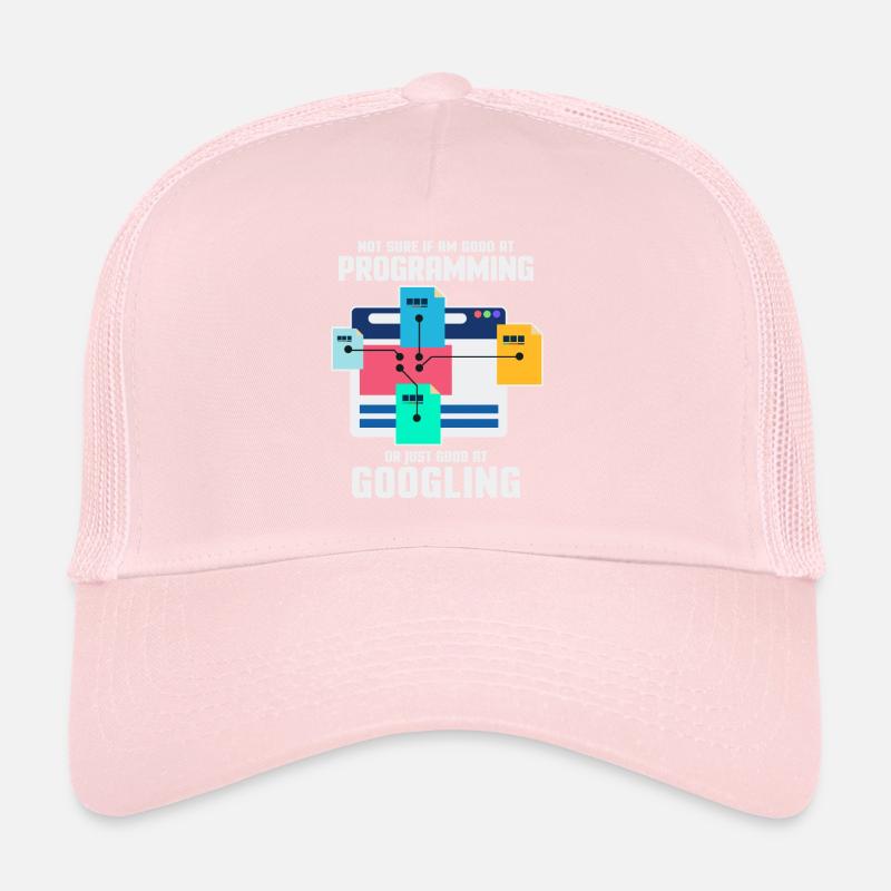Programmer Programming IT Computer Gift Trucker Cap