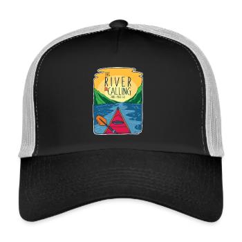 Kajak - Trucker Cap - Schwarz/Steingrau - Vorne