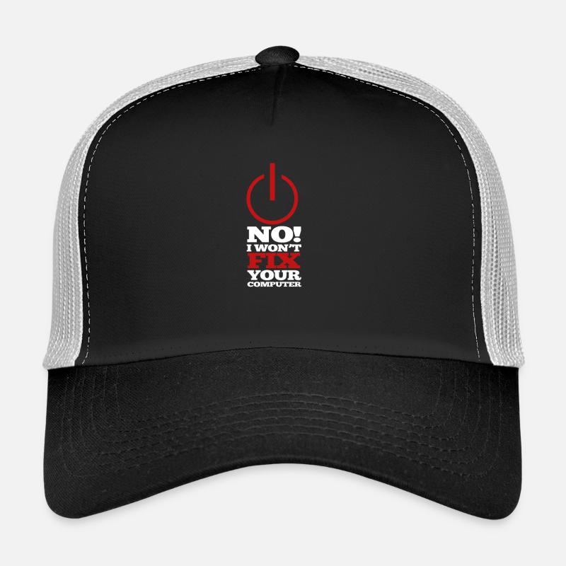 Programme d’ordinateur Code Nerd Script Hacker Casquette trucker 