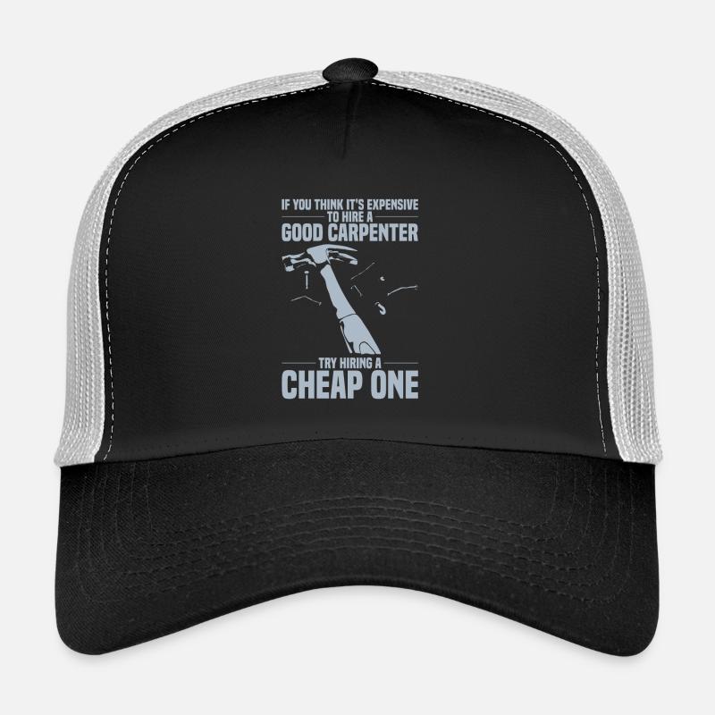 CARPENTER - Trucker Cap - black/stone grey