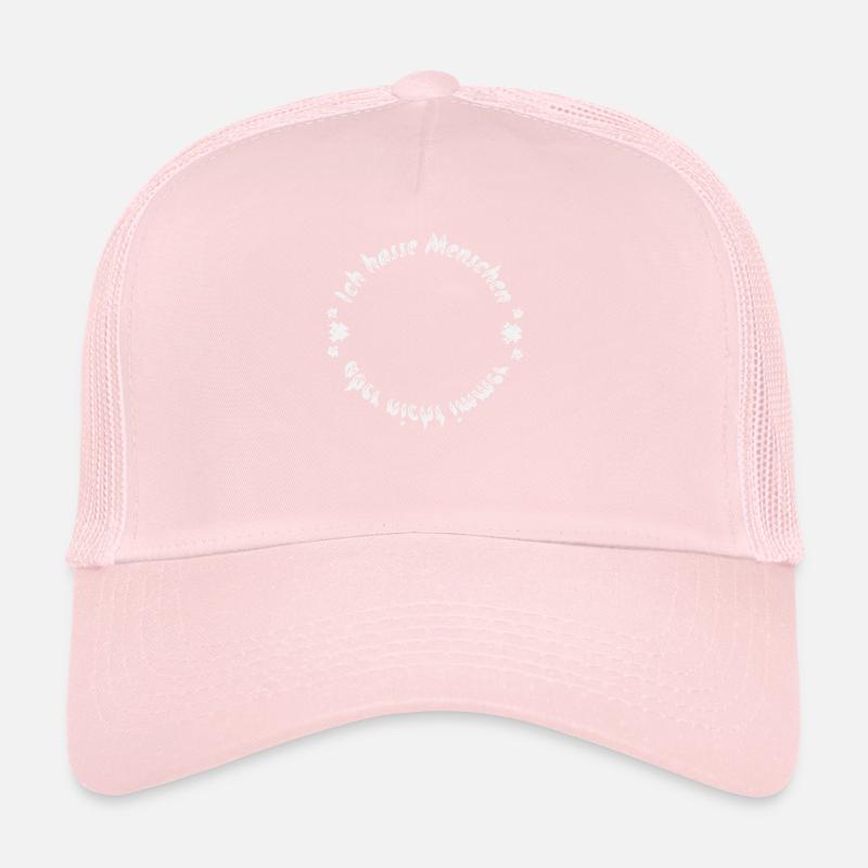 Ich Hasse Menschen, aber... Trucker Cap