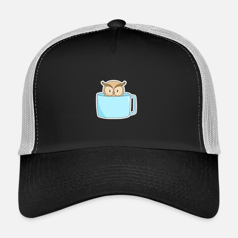 Bird coffee - Trucker Cap - black/stone grey
