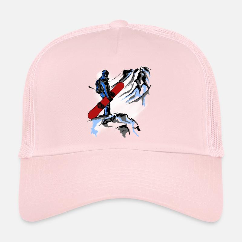 snowboarding Casquette trucker 