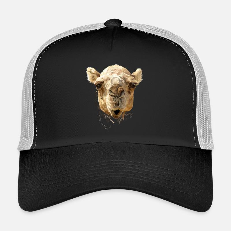 kamel - Trucker Cap - Schwarz/Steingrau
