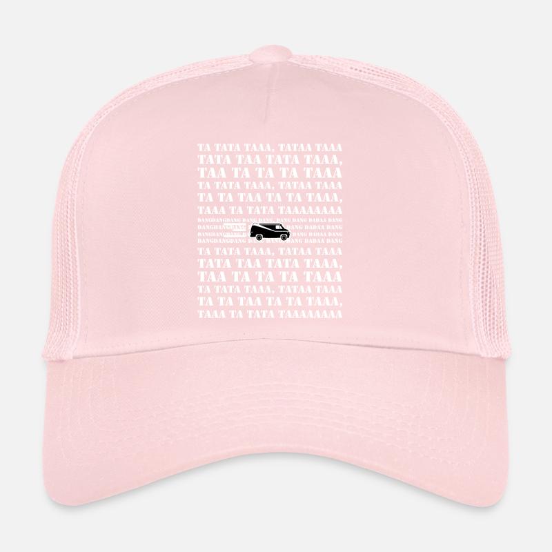 Célèbre série télévisée des années 80 - Équipe A avec Van Casquette trucker 