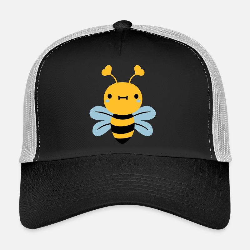 nice little bee hornet wasp Trucker Cap