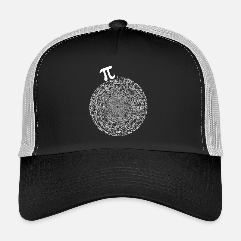 Pi Day Infinity Pi Day - Trucker Cap - Schwarz/Steingrau