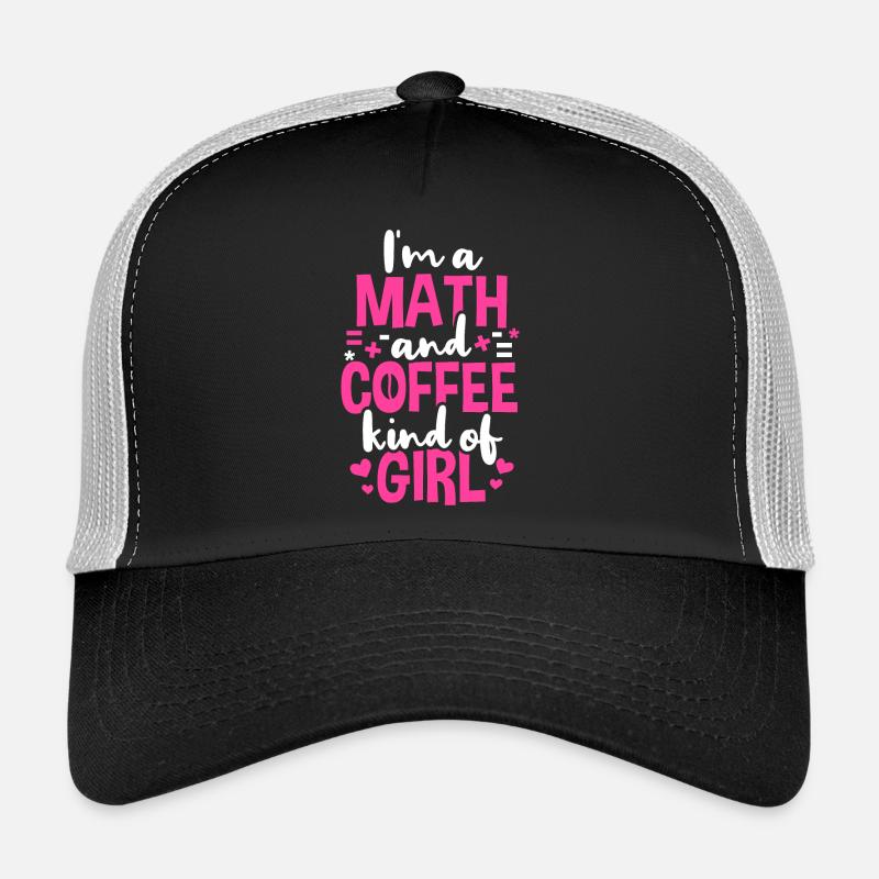Mathematik Lehrer Student Mathe Trucker Cap