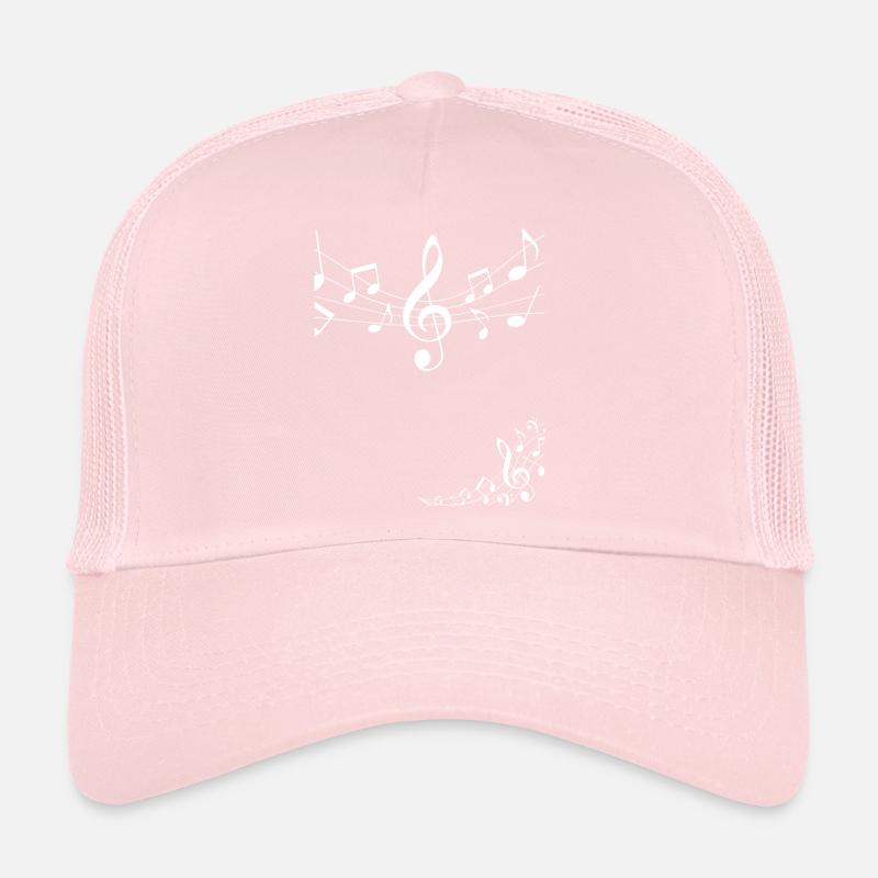 Notes de musique Casquette trucker 