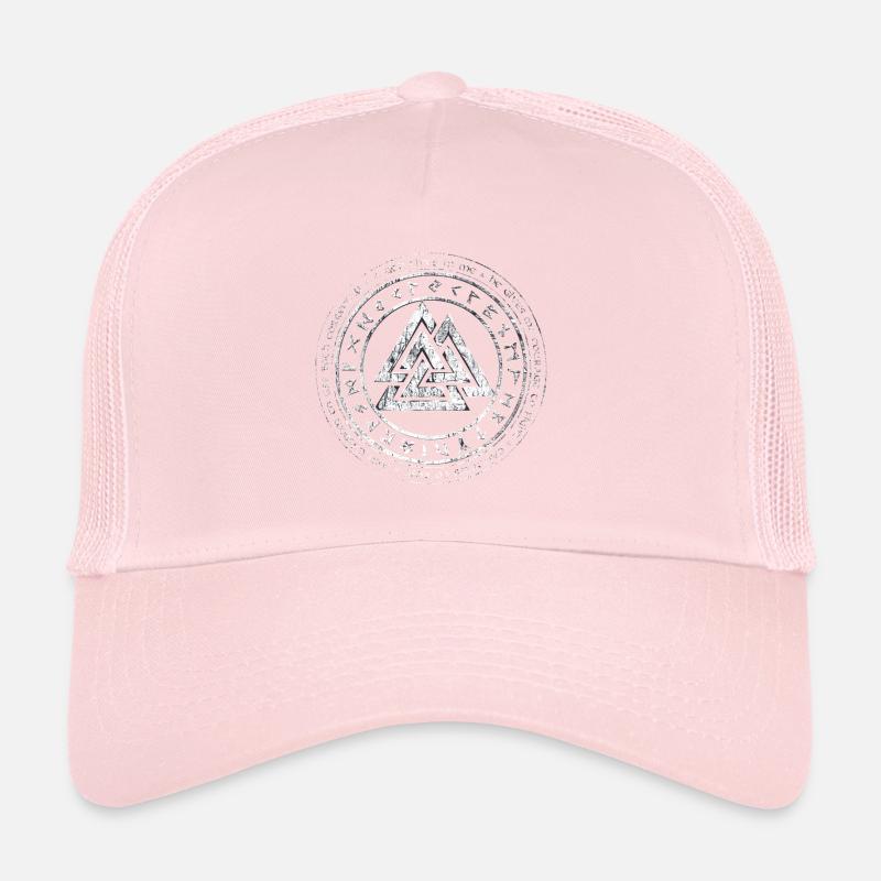 Valknut Viking Celts Teutons Knot Runes Trucker Cap