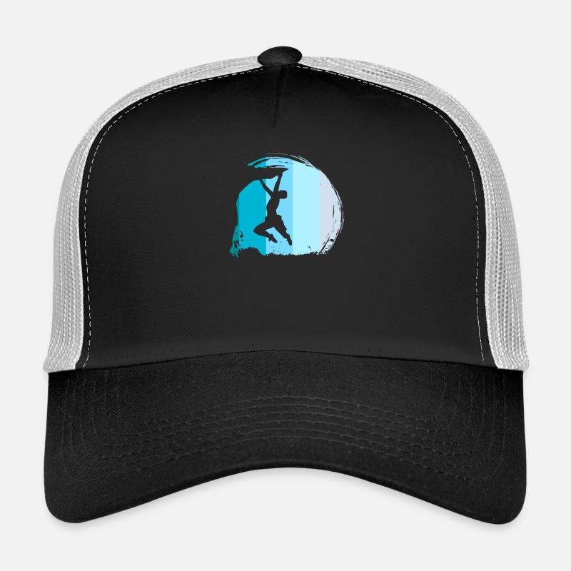 Climbing Climber Retro - Trucker Cap - black/stone grey