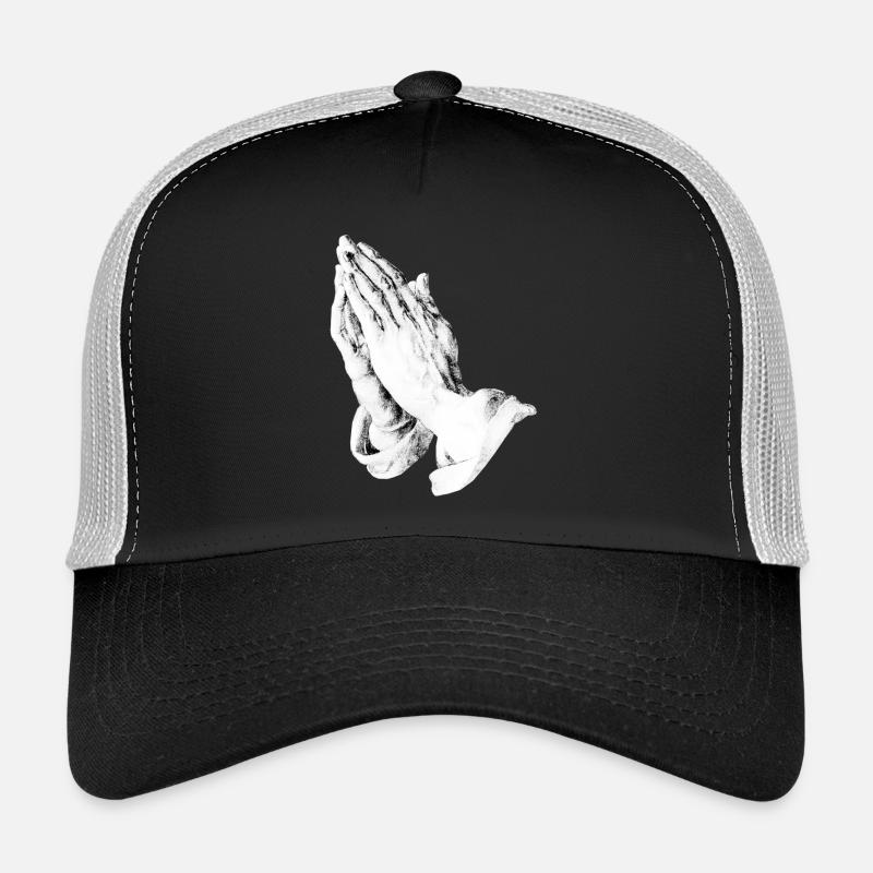 Praying hands | Mains en prière | Albrecht Dürer Casquette trucker 
