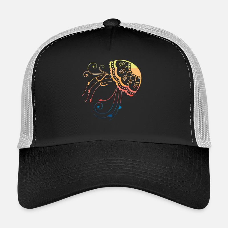 Méduse méduse méduse Casquette trucker 