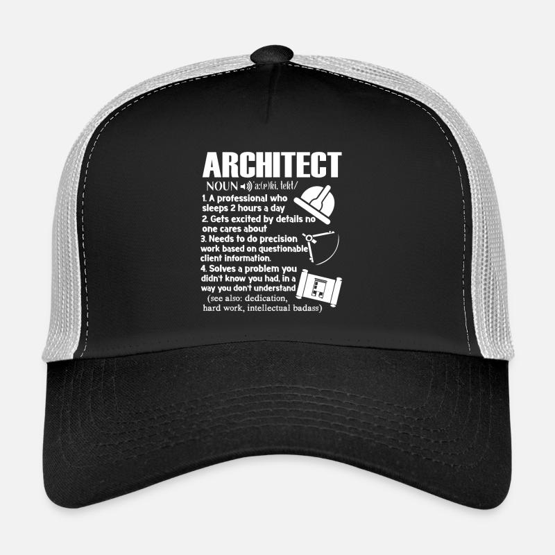 Architect Architect Definition Trucker Cap