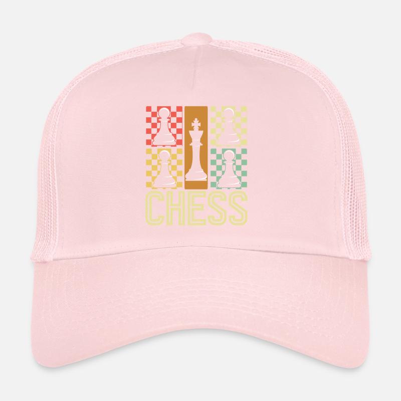 Échiquier vintage Casquette trucker 