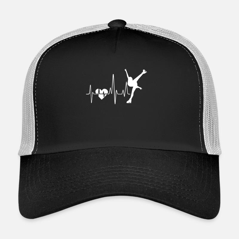 Eiskunstlauf Eiskunstlauf Heartbeat Trucker Cap