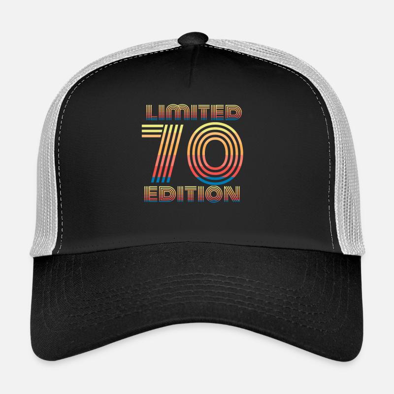 70th birthday 1950 - Trucker Cap - black/stone grey